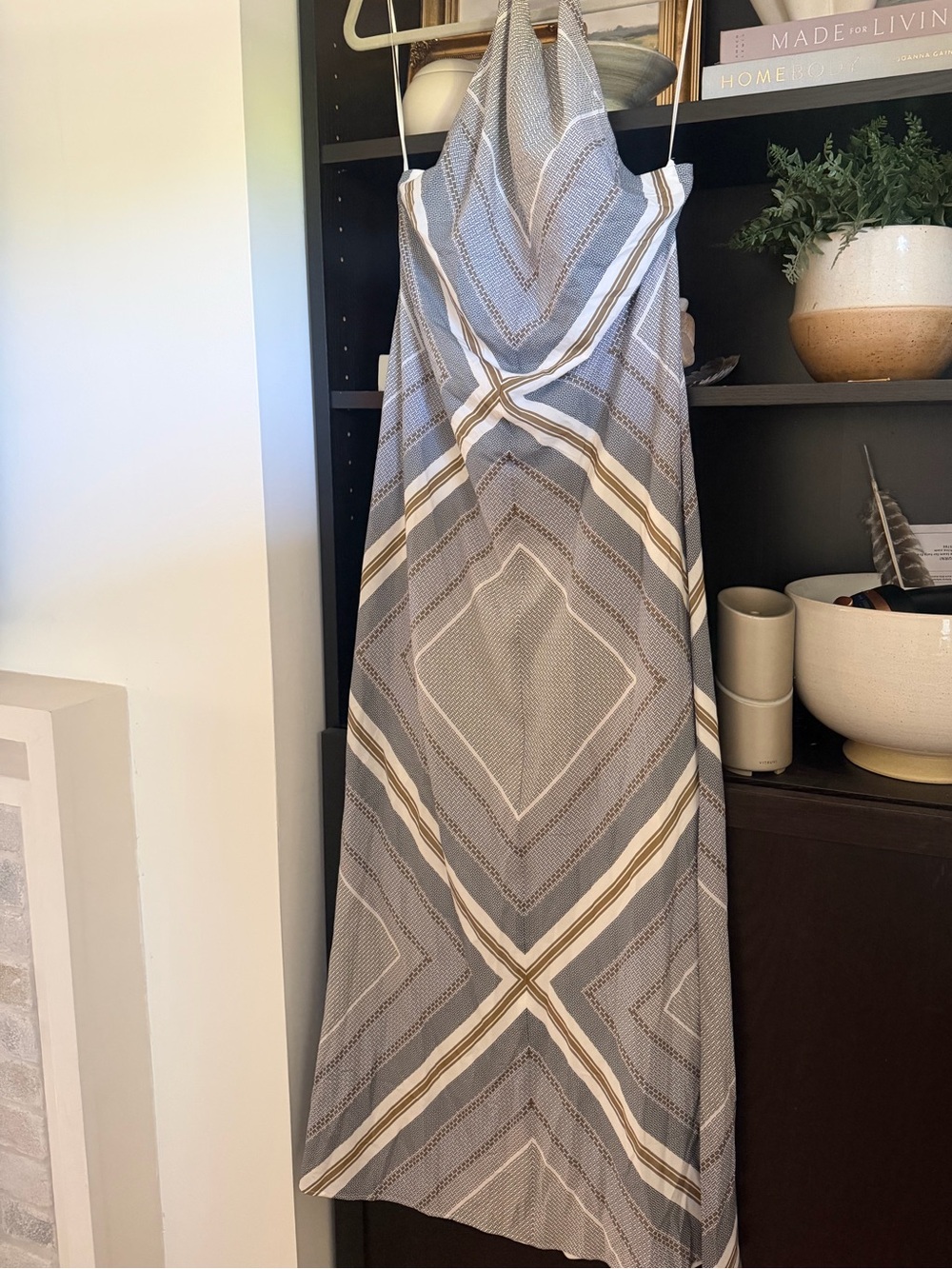 Cotton silk maxi dress banana republic - Picture 7 of 9